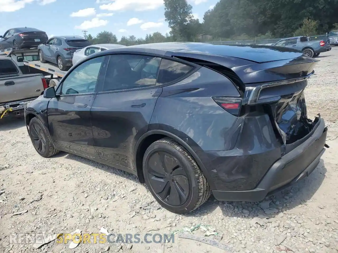2 Photograph of a damaged car 7SAYGDEE5TA407053 TESLA MODEL Y 2026