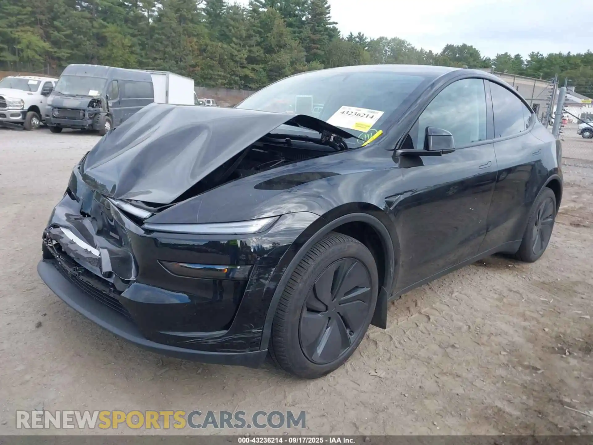 2 fotografías del automóvil dañado 7SAYGDEE5TA439288 TESLA MODEL Y 2026