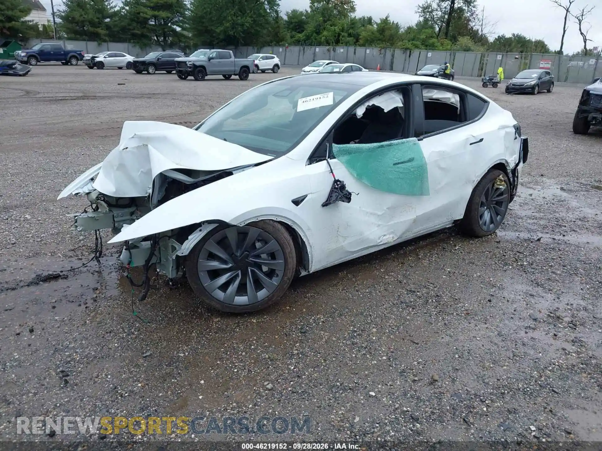 2 Photograph of a damaged car 7SAYGDEE5TA650426 TESLA MODEL Y 2026