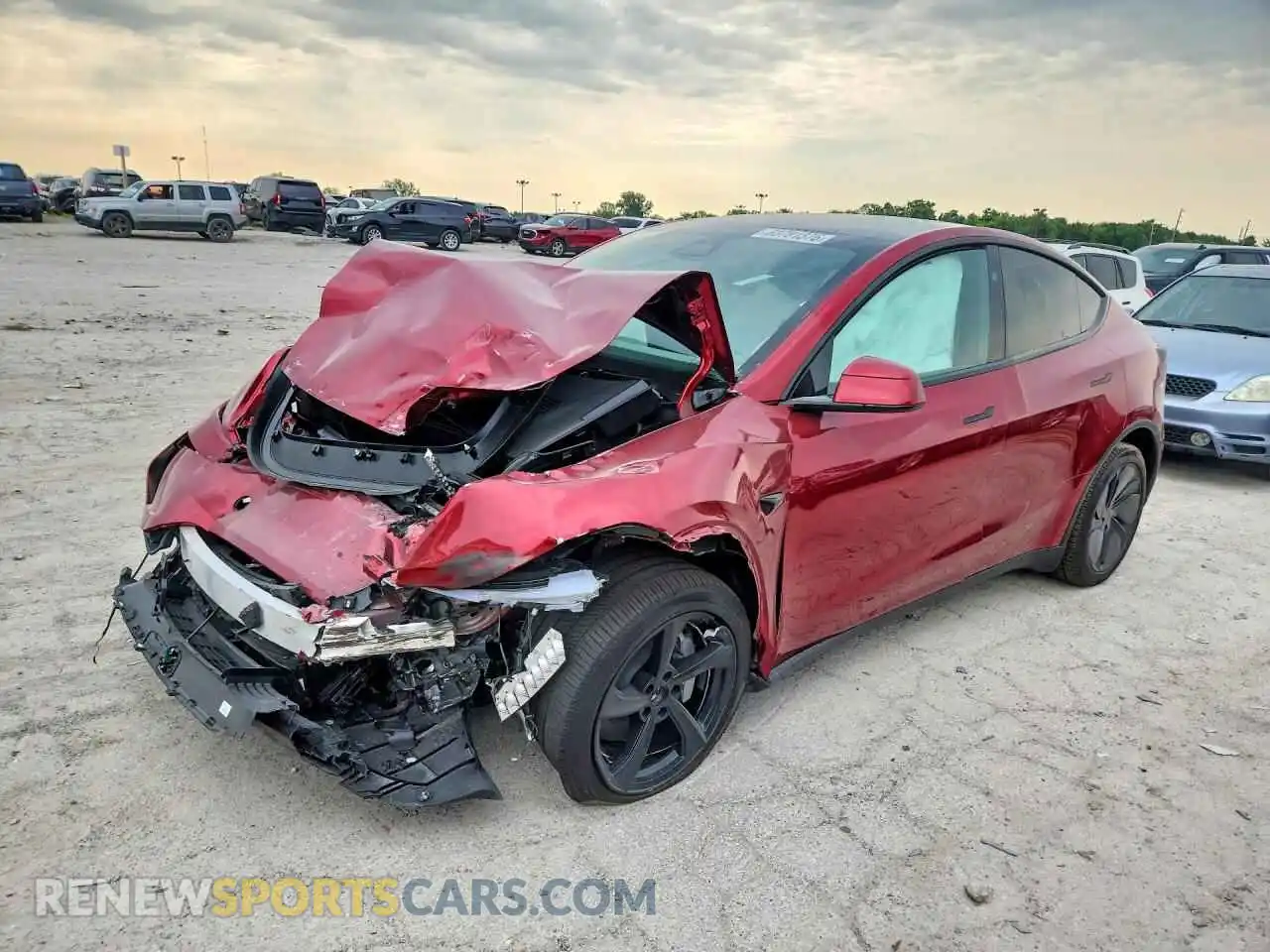 1 Photograph of a damaged car 7SAYGDEE5TA708969 TESLA MODEL Y 2026