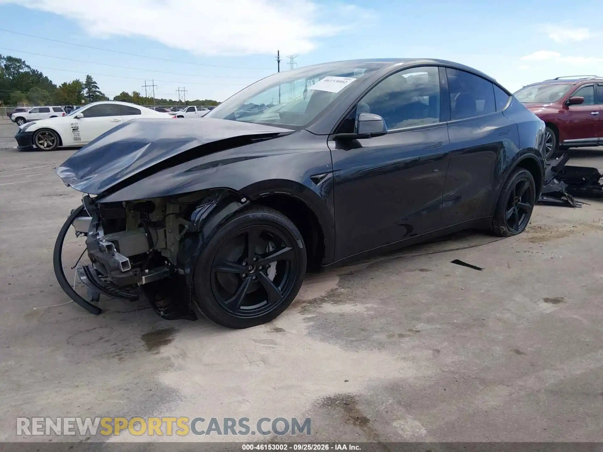 2 Photograph of a damaged car 7SAYGDEE5TA725996 TESLA MODEL Y 2026