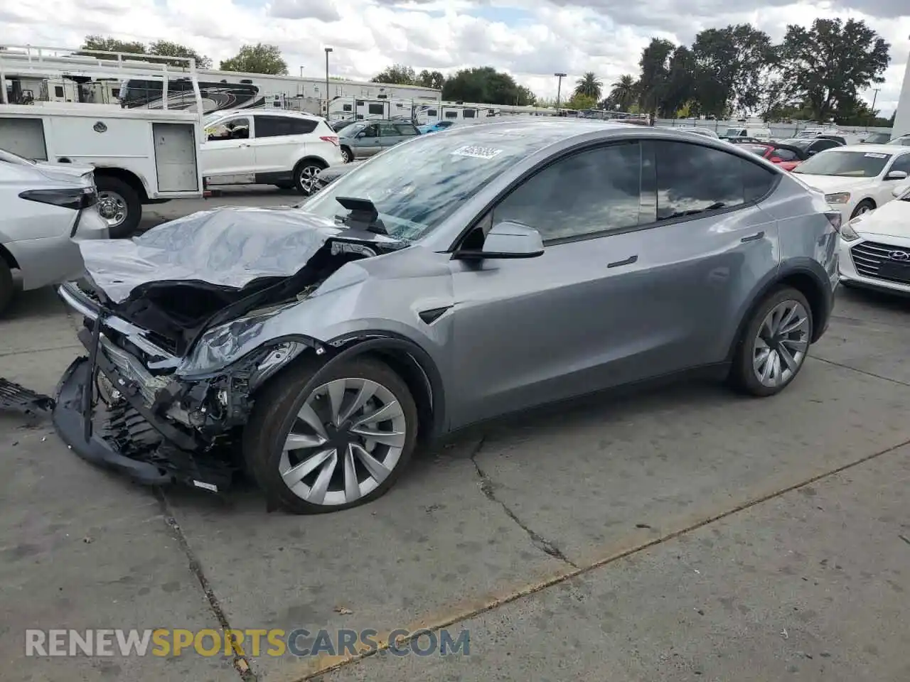1 Photograph of a damaged car 7SAYGDEE5TF328842 TESLA MODEL Y 2026