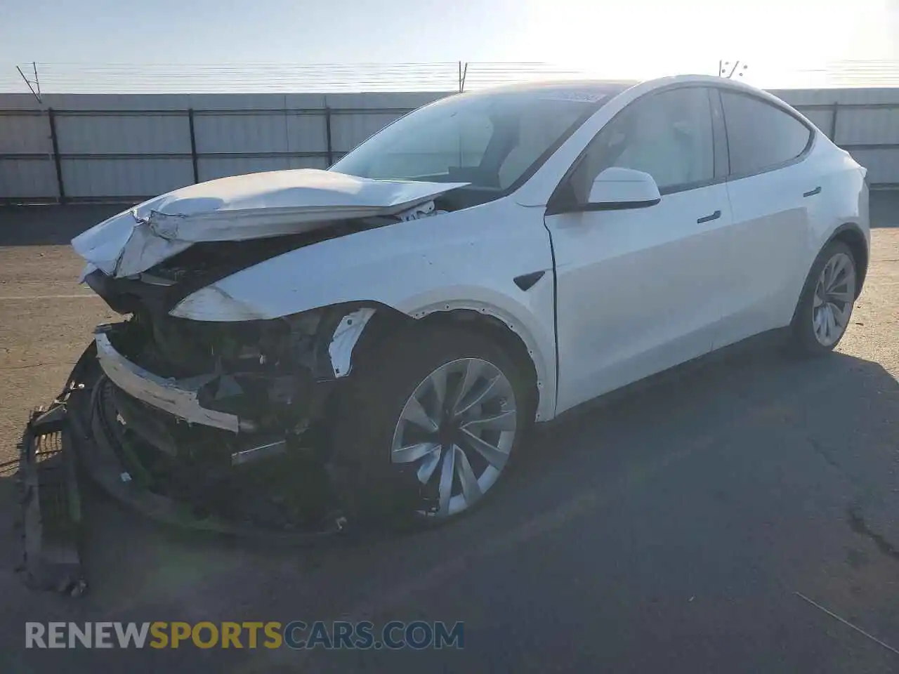 1 Photograph of a damaged car 7SAYGDEE5TF329151 TESLA MODEL Y 2026