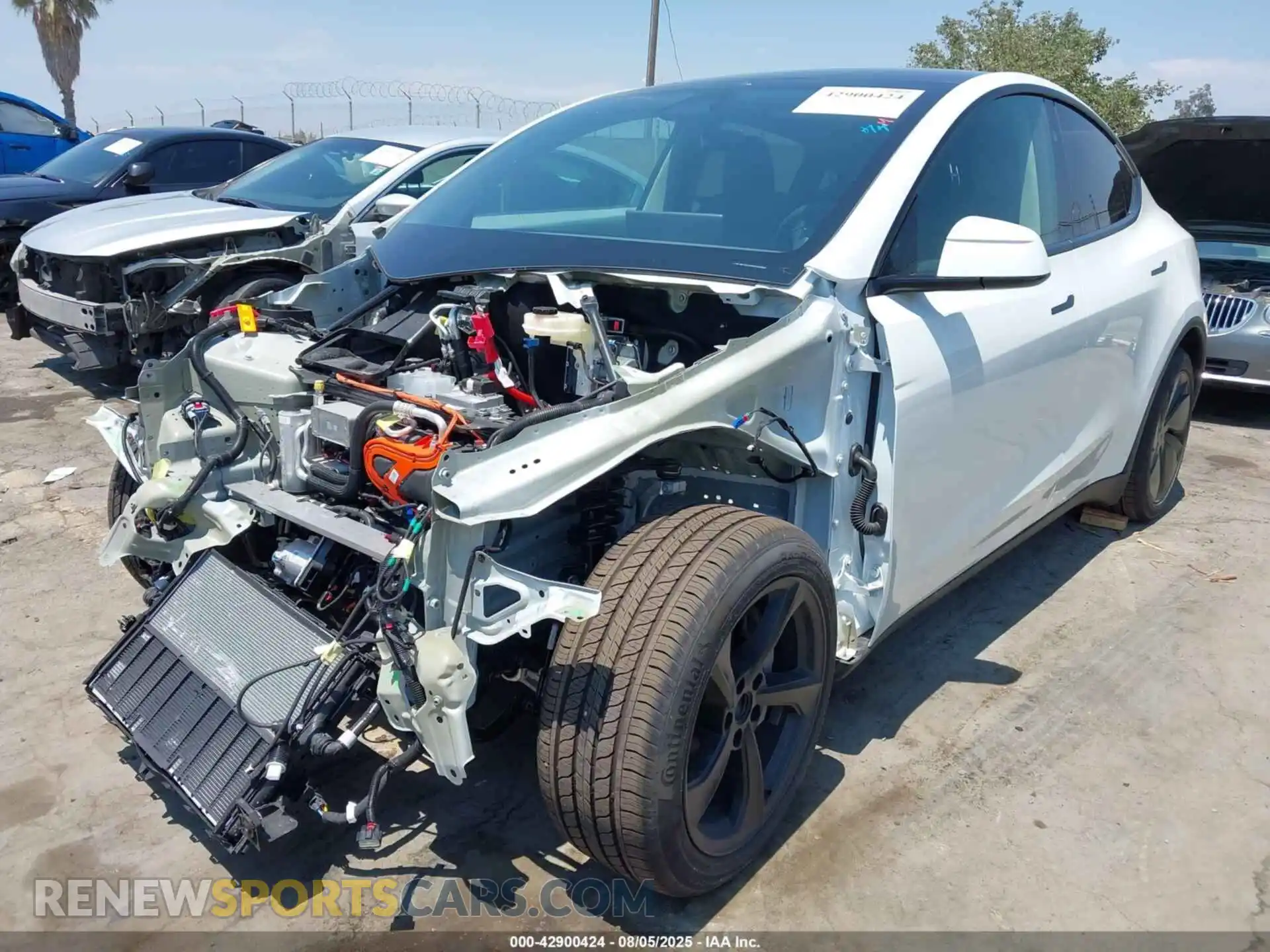 2 Photograph of a damaged car 7SAYGDEE5TF346323 TESLA MODEL Y 2026