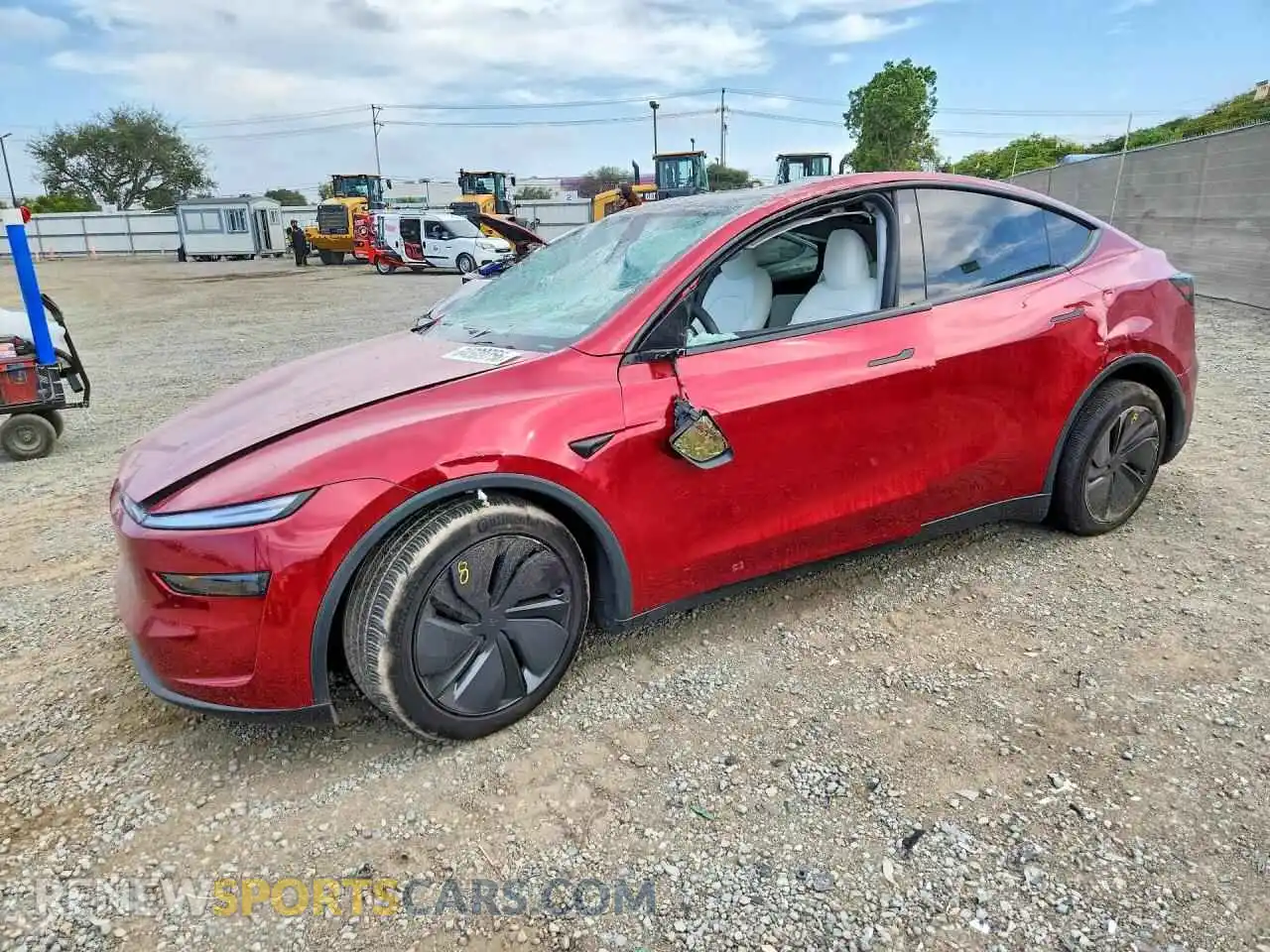 1 Photograph of a damaged car 7SAYGDEE5TF368452 TESLA MODEL Y 2026