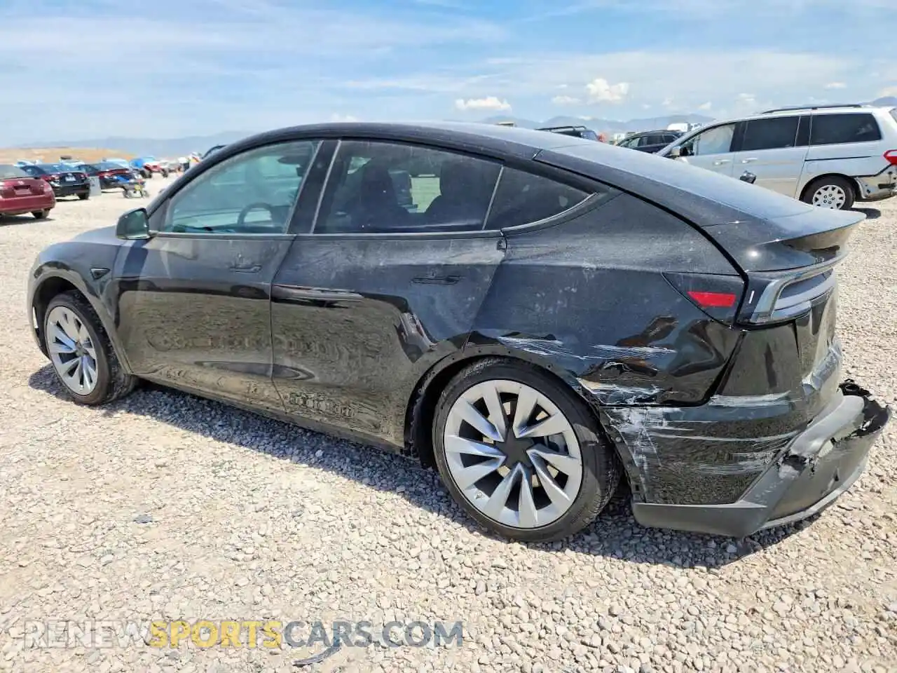 2 Photograph of a damaged car 7SAYGDEE5TF370458 TESLA MODEL Y 2026