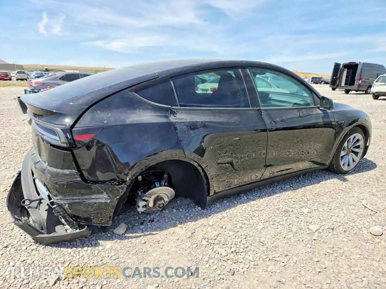 3 Photograph of a damaged car 7SAYGDEE5TF370458 TESLA MODEL Y 2026