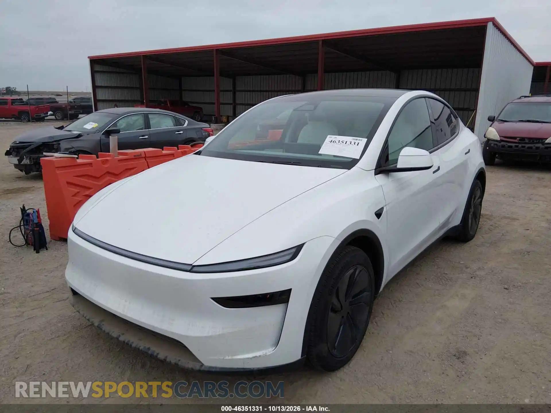 2 Photograph of a damaged car 7SAYGDEE5TF703855 TESLA MODEL Y 2026