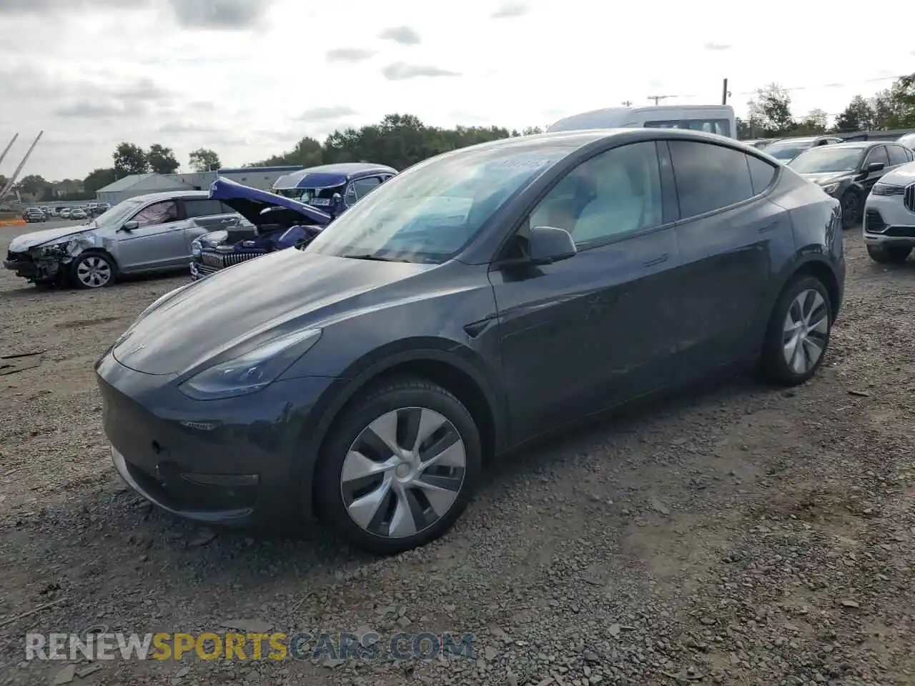 1 Photograph of a damaged car 7SAYGDEE6RA254174 TESLA MODEL Y 2026