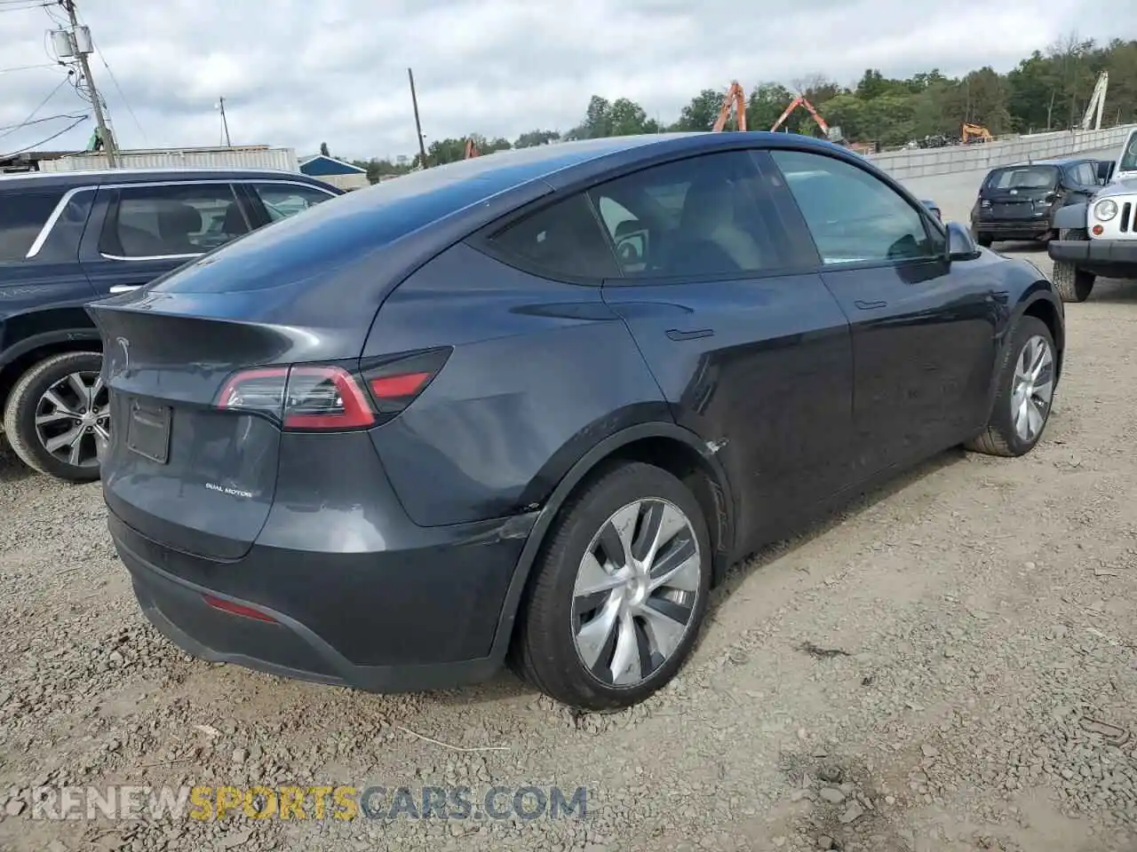 3 Photograph of a damaged car 7SAYGDEE6RA254174 TESLA MODEL Y 2026