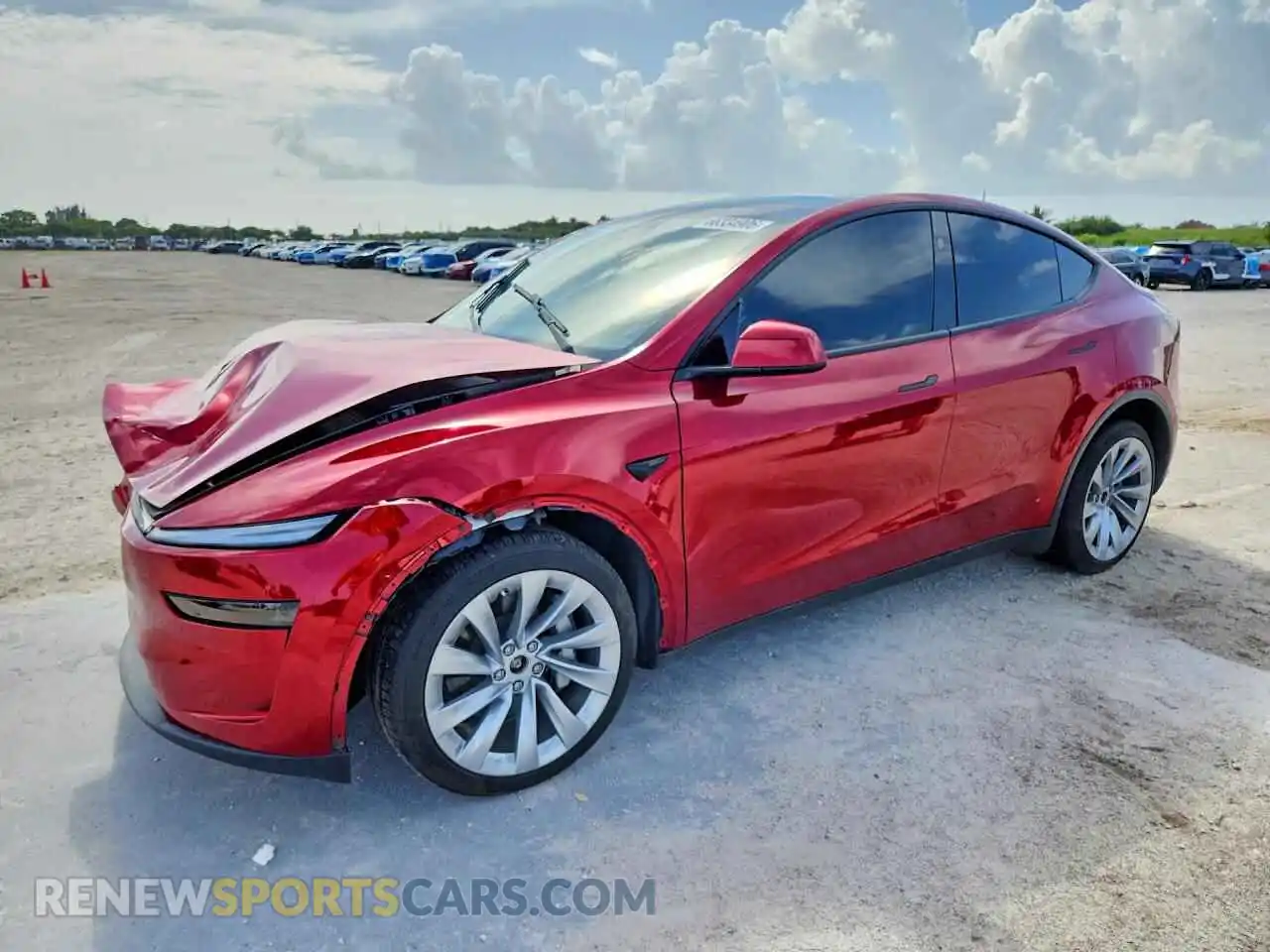 1 Photograph of a damaged car 7SAYGDEE6TA380719 TESLA MODEL Y 2026