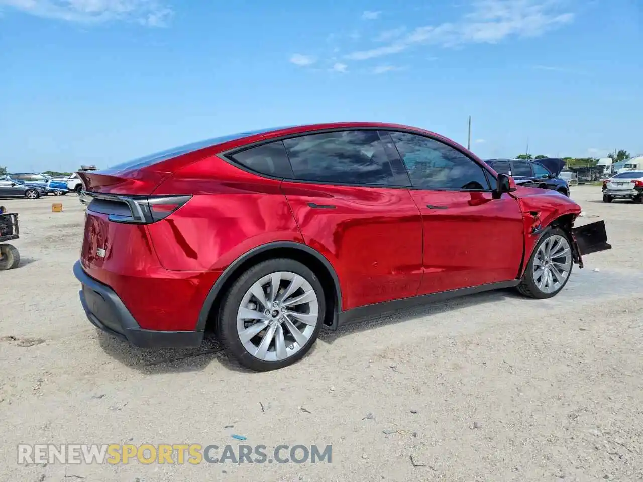 3 Photograph of a damaged car 7SAYGDEE6TA380719 TESLA MODEL Y 2026
