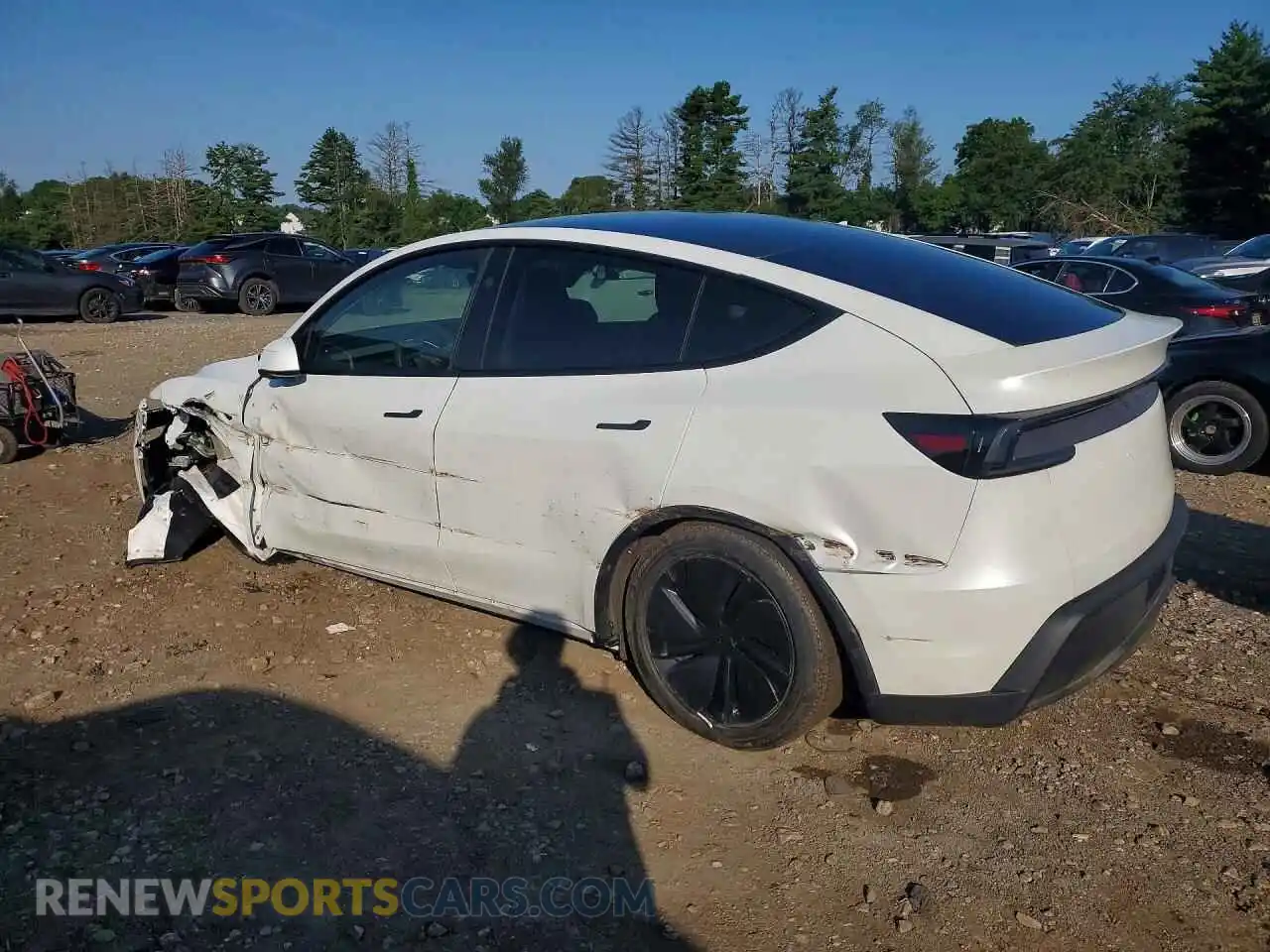 2 Photograph of a damaged car 7SAYGDEE6TA406588 TESLA MODEL Y 2026