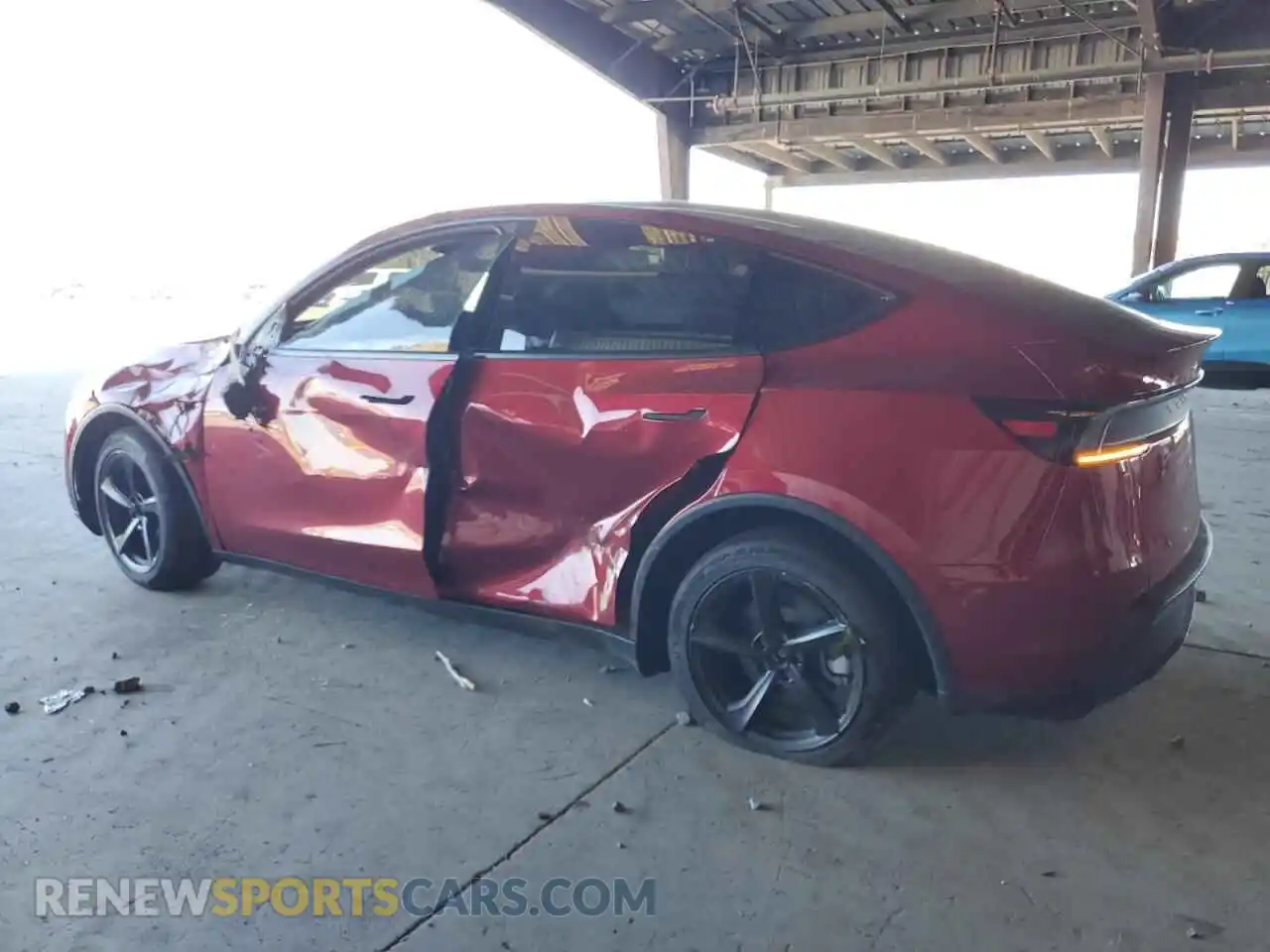 2 Photograph of a damaged car 7SAYGDEE6TF342863 TESLA MODEL Y 2026