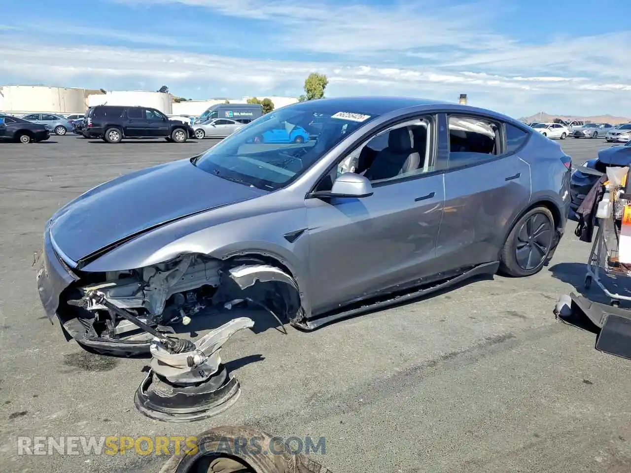1 Photograph of a damaged car 7SAYGDEE6TF409025 TESLA MODEL Y 2026