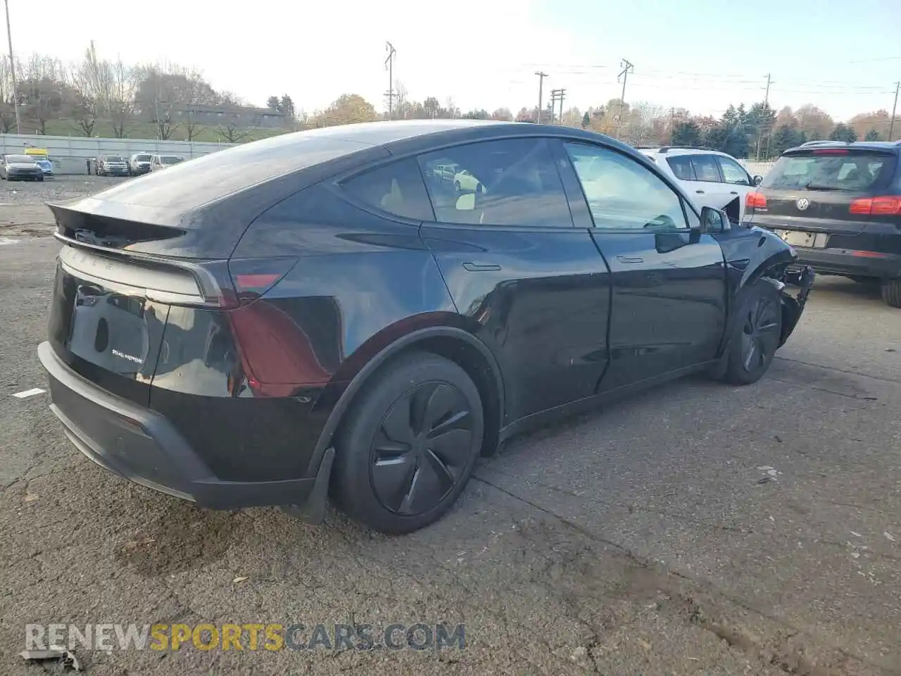 3 fotografías del automóvil dañado 7SAYGDEE6TF439433 TESLA MODEL Y 2026