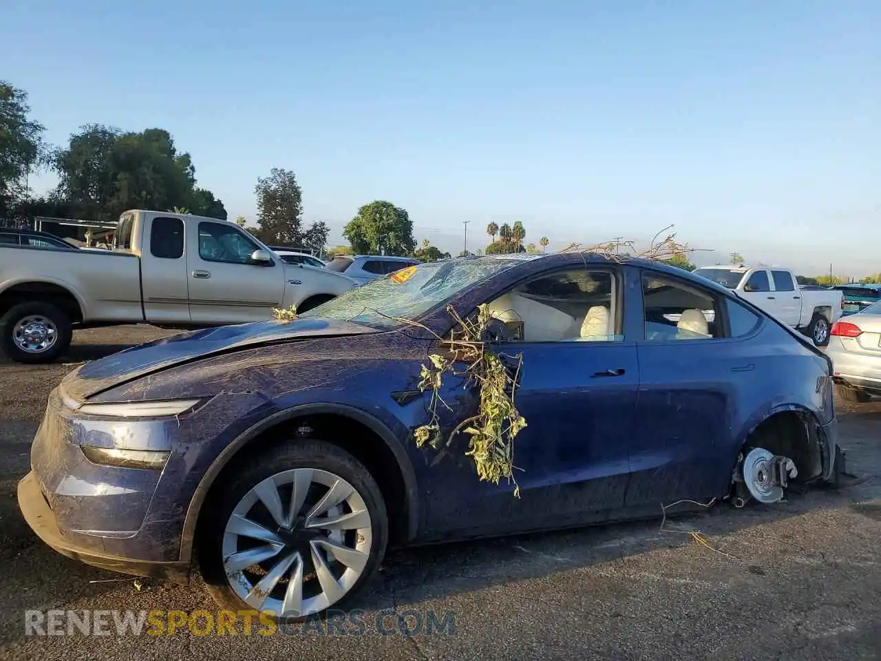 1 Photograph of a damaged car 7SAYGDEE6TF442963 TESLA MODEL Y 2026