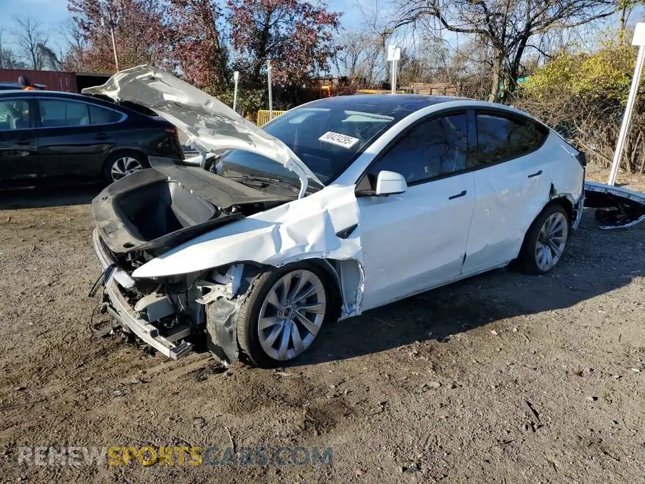 1 Photograph of a damaged car 7SAYGDEE7TA380986 TESLA MODEL Y 2026