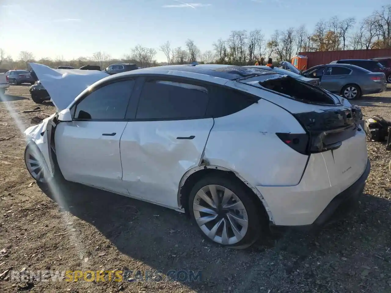 2 Photograph of a damaged car 7SAYGDEE7TA380986 TESLA MODEL Y 2026