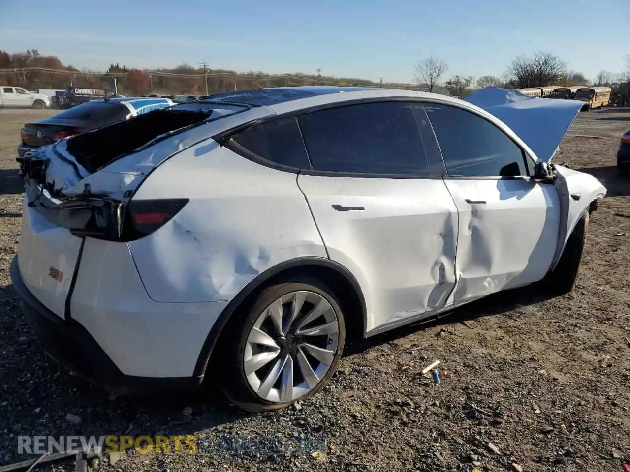 3 Photograph of a damaged car 7SAYGDEE7TA380986 TESLA MODEL Y 2026