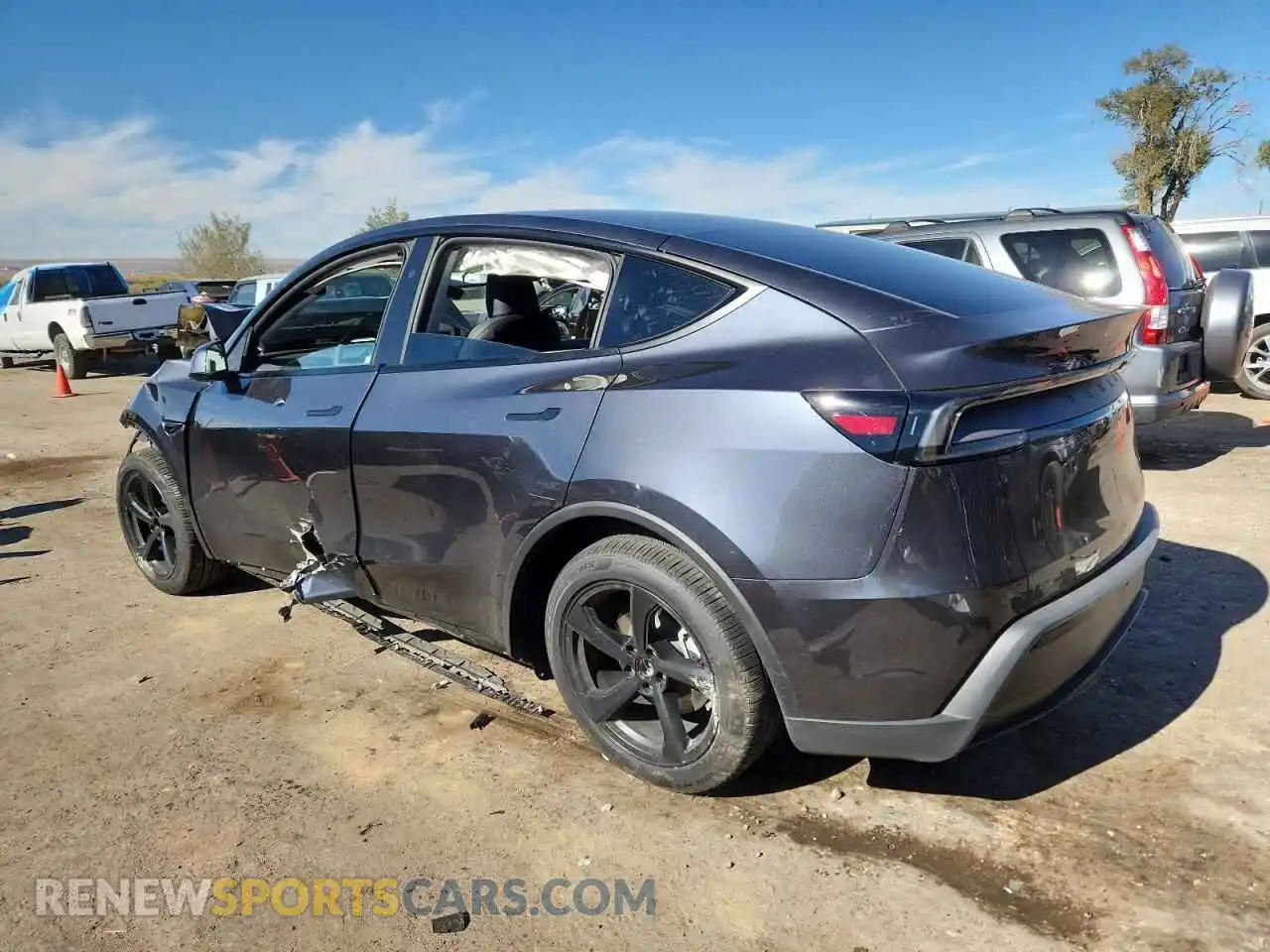 2 Photograph of a damaged car 7SAYGDEE7TA389753 TESLA MODEL Y 2026