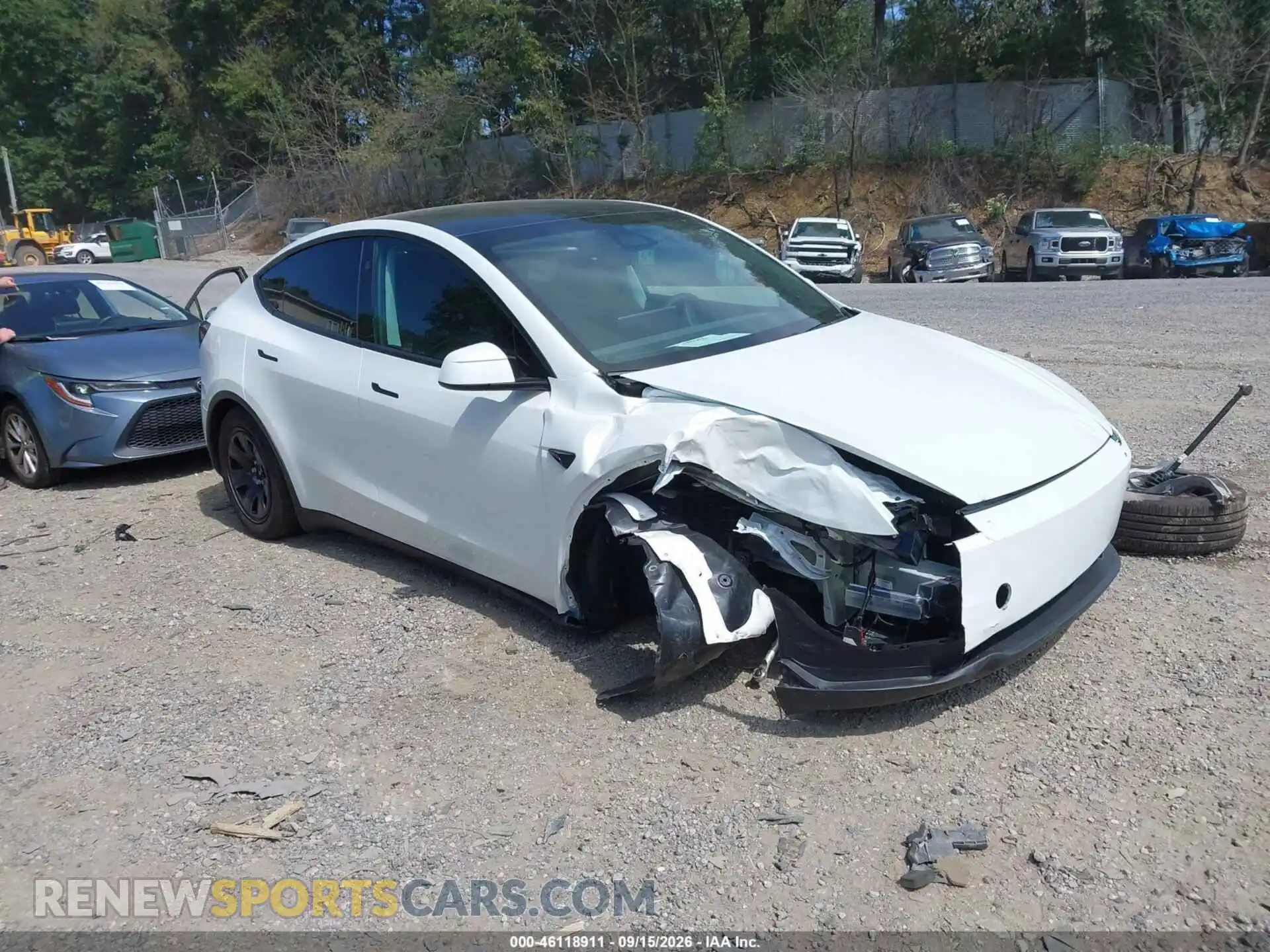 1 Photograph of a damaged car 7SAYGDEE7TA639055 TESLA MODEL Y 2026