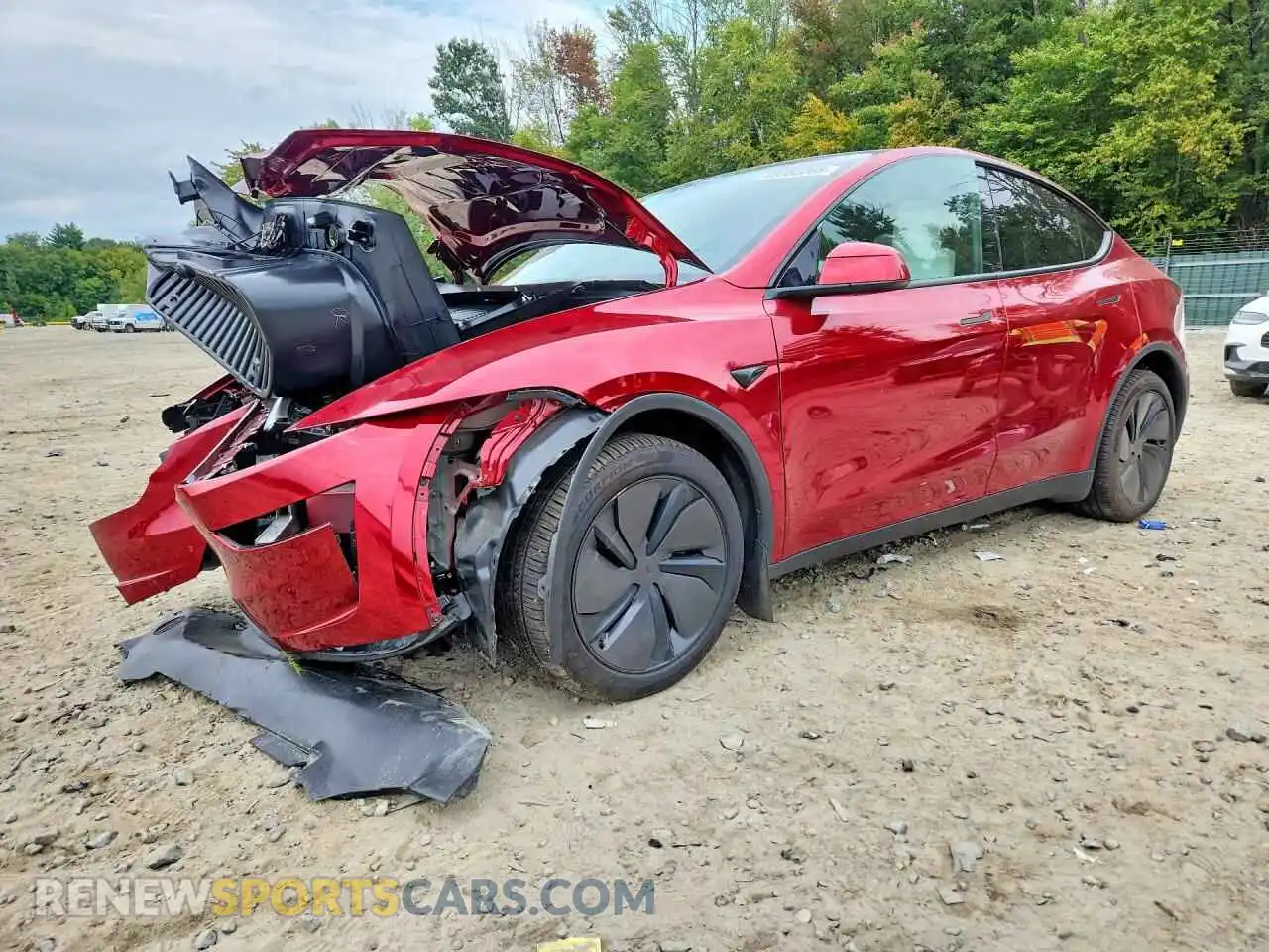 1 Photograph of a damaged car 7SAYGDEE7TA676896 TESLA MODEL Y 2026