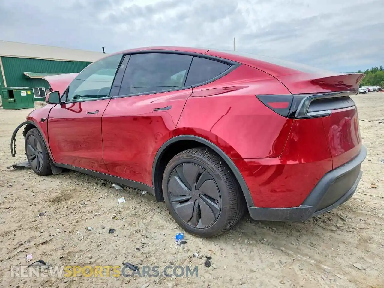 2 Photograph of a damaged car 7SAYGDEE7TA676896 TESLA MODEL Y 2026