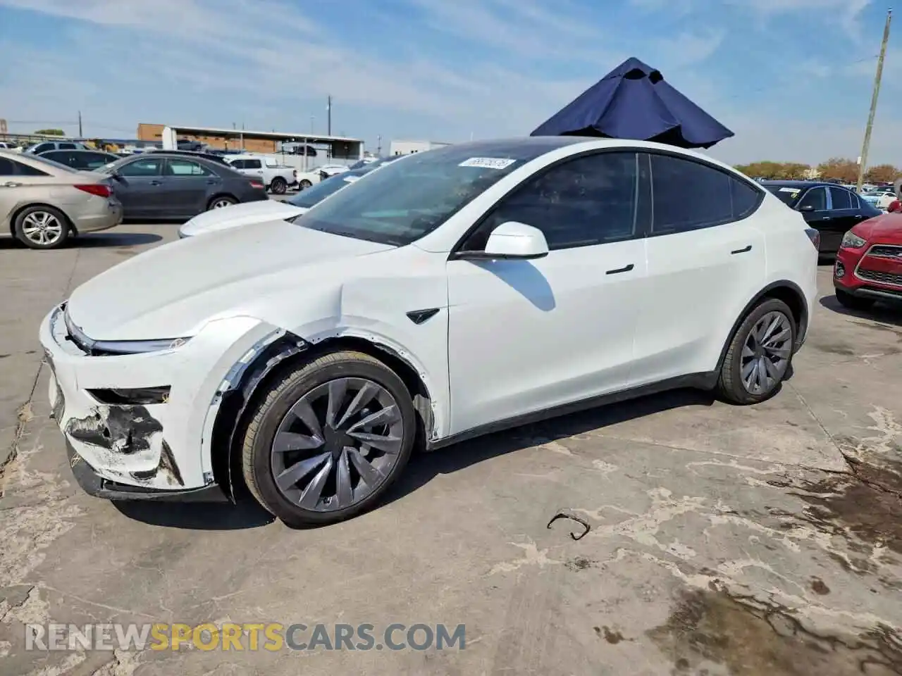 1 Photograph of a damaged car 7SAYGDEE7TA700646 TESLA MODEL Y 2026