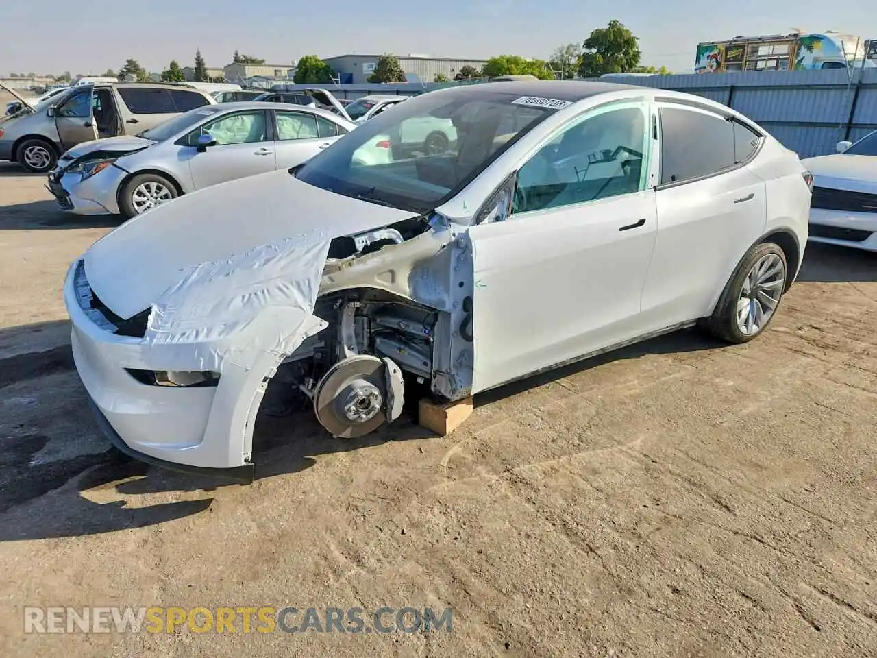 1 Photograph of a damaged car 7SAYGDEE7TF424682 TESLA MODEL Y 2026