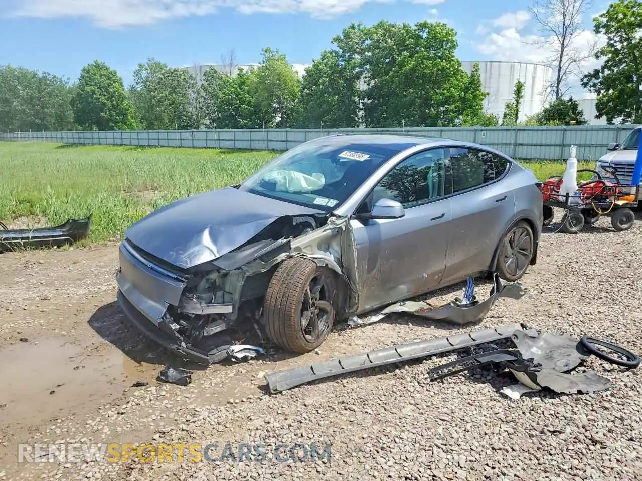 1 fotografías del automóvil dañado 7SAYGDEE8TA452729 TESLA MODEL Y 2026