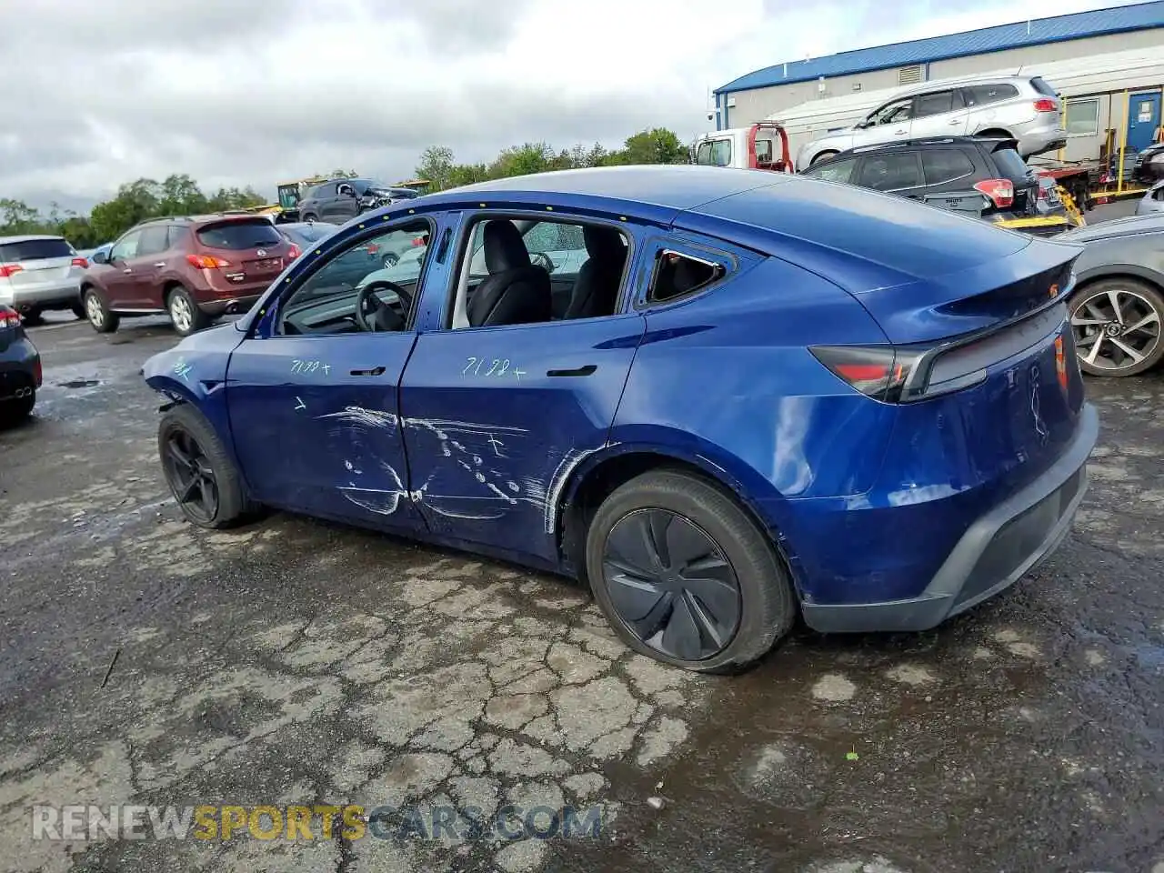 2 fotografías del automóvil dañado 7SAYGDEE8TA462502 TESLA MODEL Y 2026