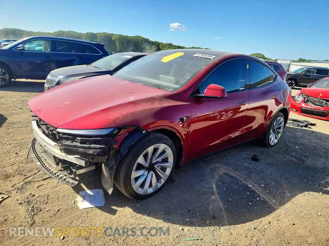 1 Photograph of a damaged car 7SAYGDEE8TA470146 TESLA MODEL Y 2026