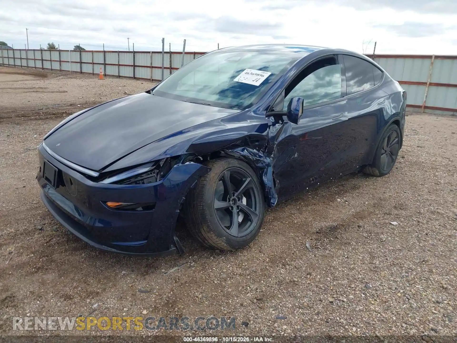 2 Photograph of a damaged car 7SAYGDEE8TA739813 TESLA MODEL Y 2026