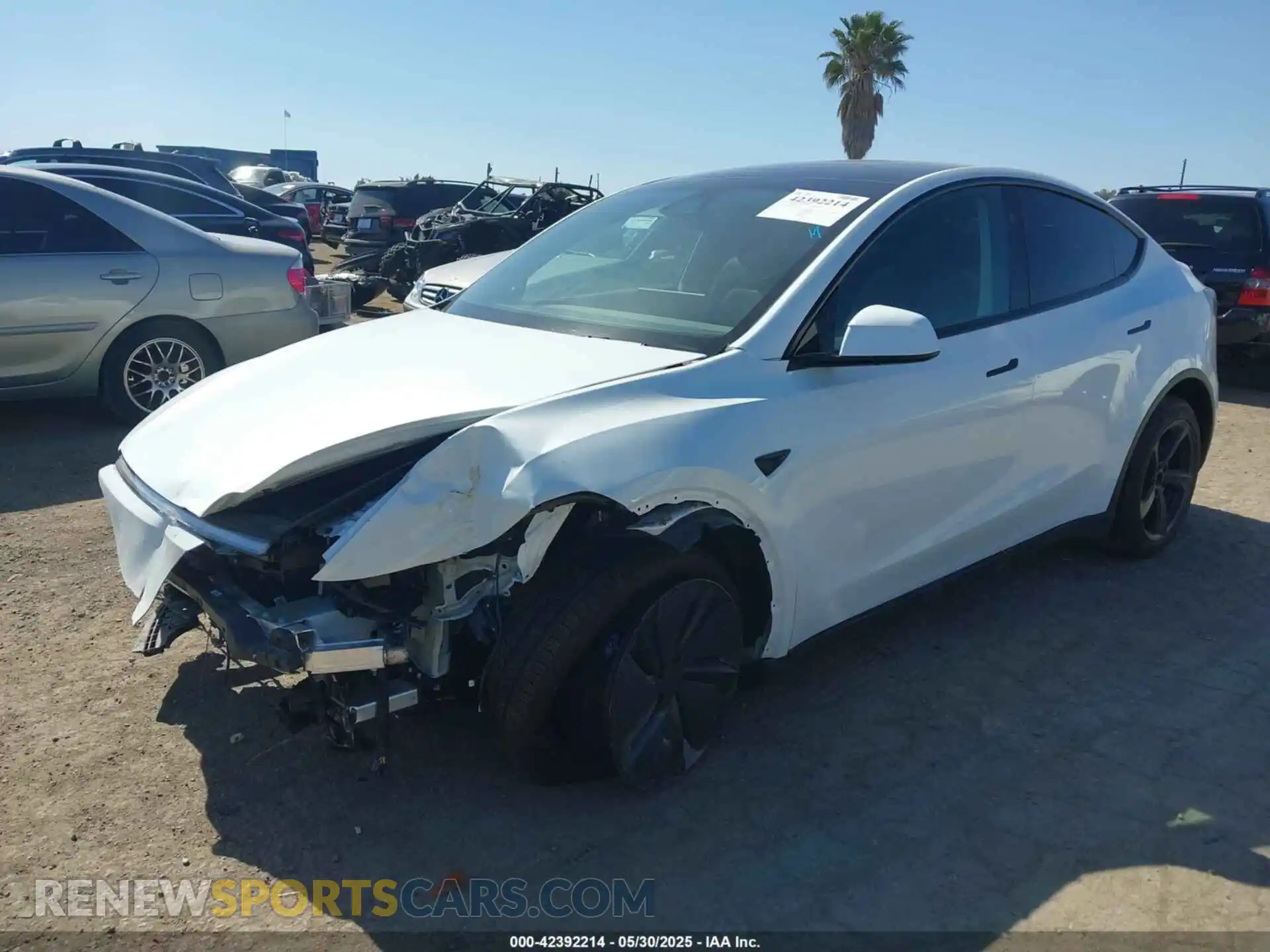 2 Photograph of a damaged car 7SAYGDEE8TF347983 TESLA MODEL Y 2026