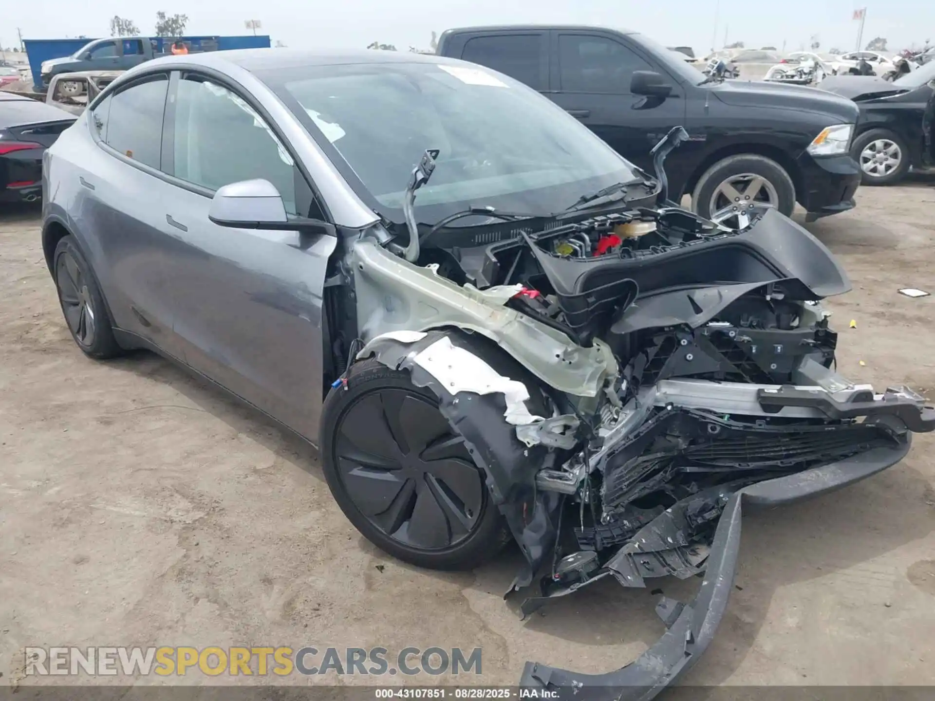 1 Photograph of a damaged car 7SAYGDEE8TF349829 TESLA MODEL Y 2026