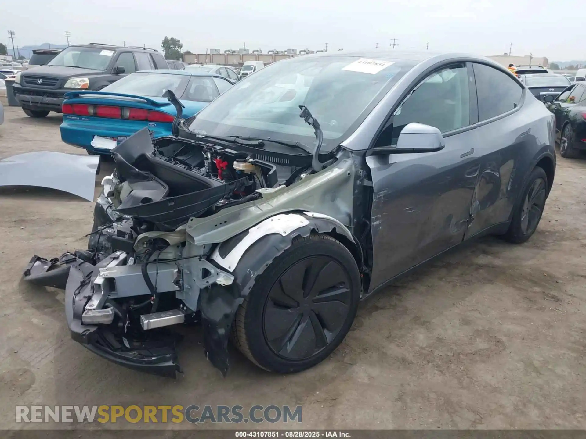 2 Photograph of a damaged car 7SAYGDEE8TF349829 TESLA MODEL Y 2026