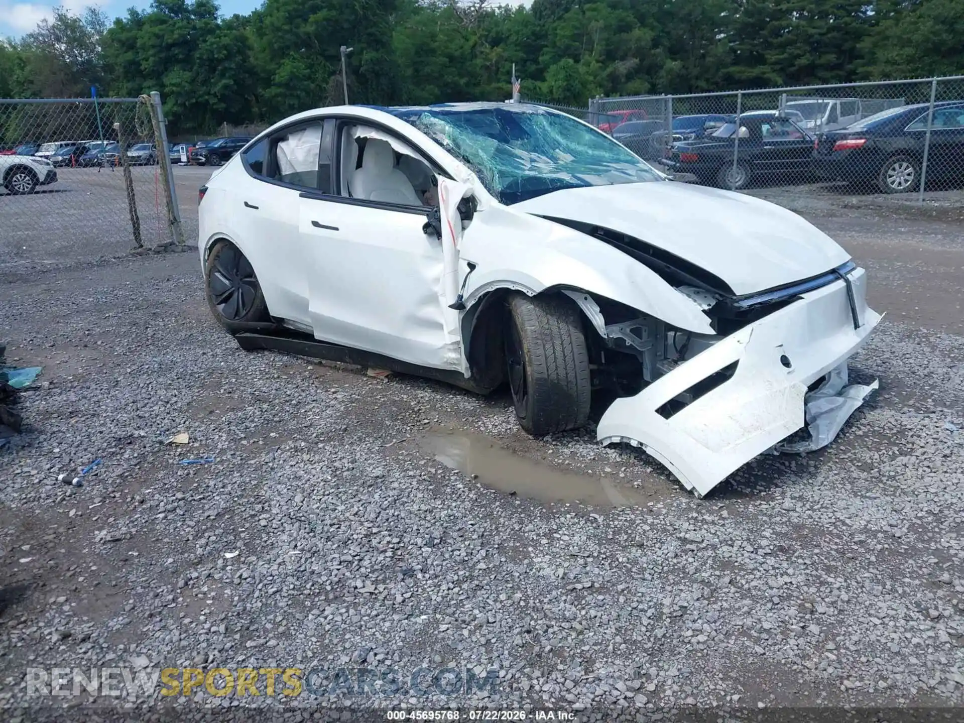 1 Photograph of a damaged car 7SAYGDEE8TF403016 TESLA MODEL Y 2026