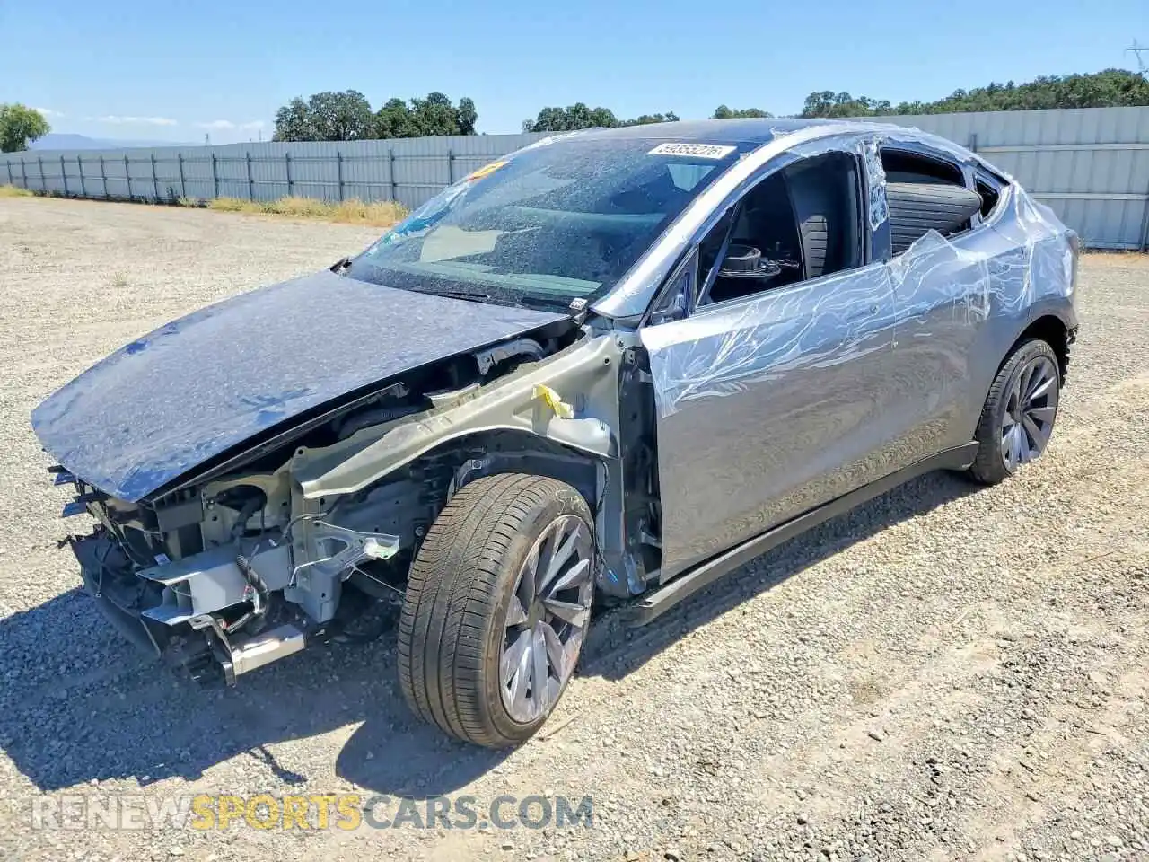 1 fotografías del automóvil dañado 7SAYGDEE8TF597126 TESLA MODEL Y 2026