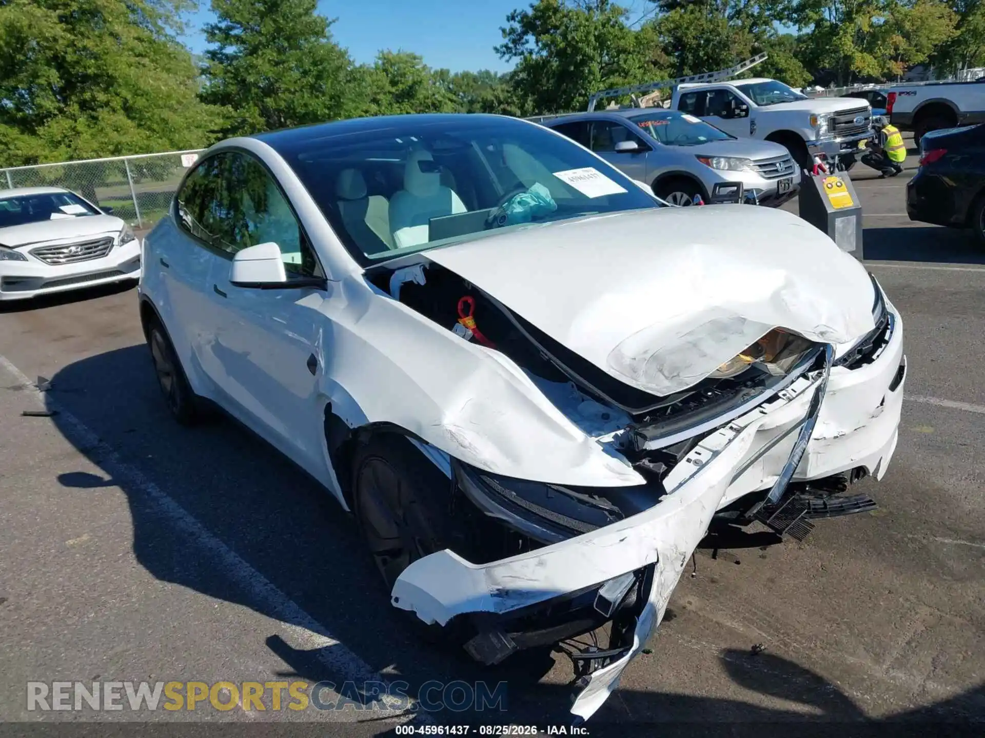 1 fotografías del automóvil dañado 7SAYGDEE8TF639682 TESLA MODEL Y 2026