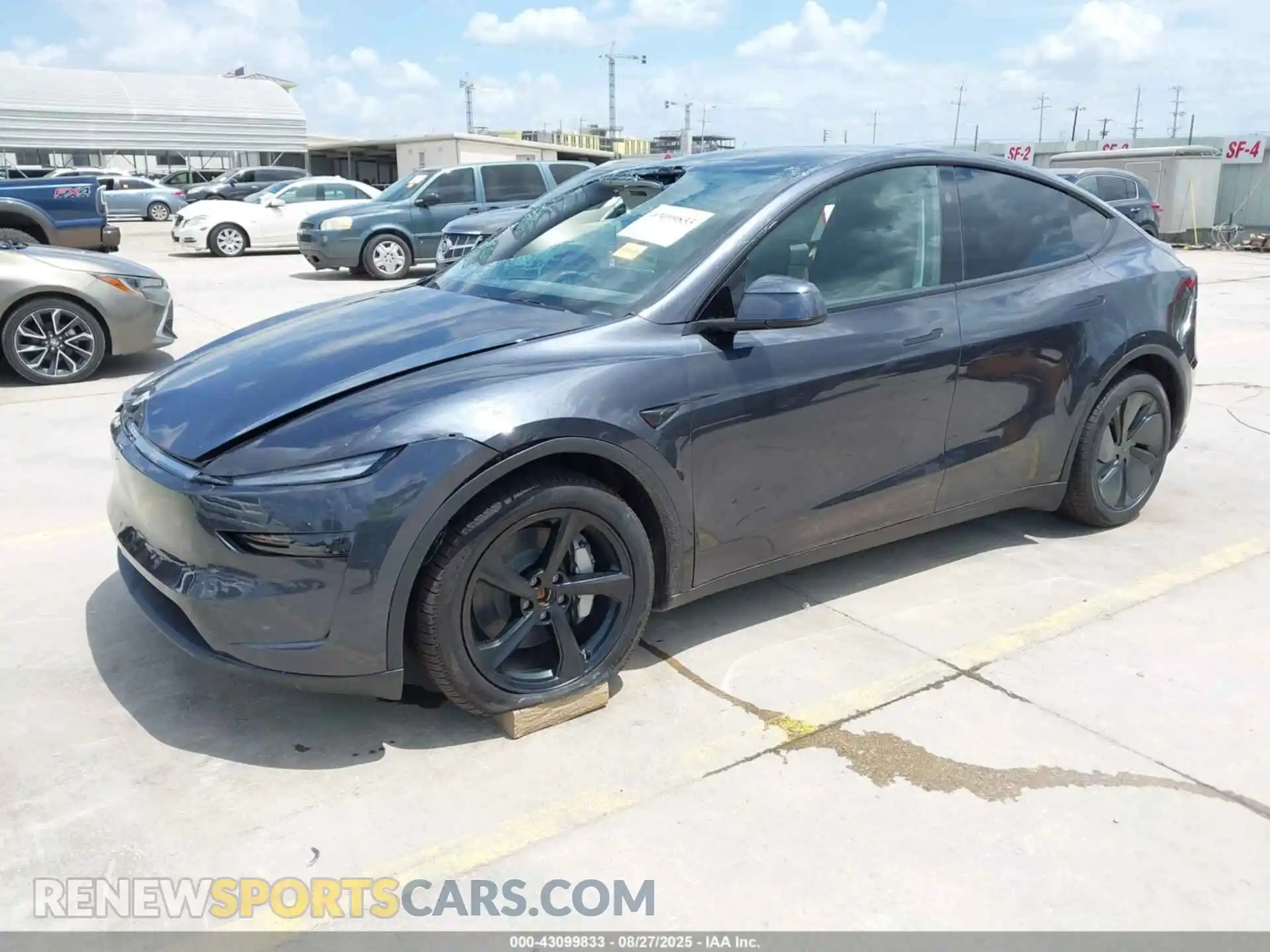2 Photograph of a damaged car 7SAYGDEE9TA399944 TESLA MODEL Y 2026