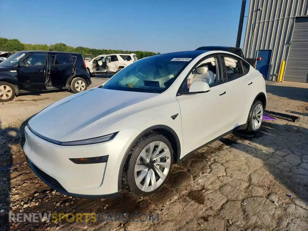 1 Photograph of a damaged car 7SAYGDEE9TA432747 TESLA MODEL Y 2026