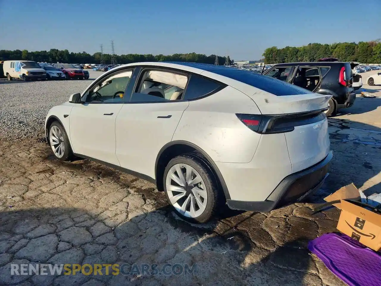 2 Photograph of a damaged car 7SAYGDEE9TA432747 TESLA MODEL Y 2026