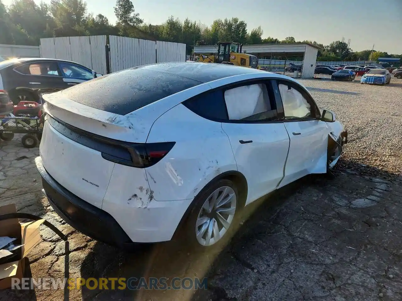 3 Photograph of a damaged car 7SAYGDEE9TA432747 TESLA MODEL Y 2026