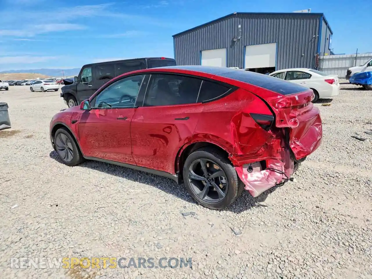 2 fotografías del automóvil dañado 7SAYGDEE9TA443523 TESLA MODEL Y 2026