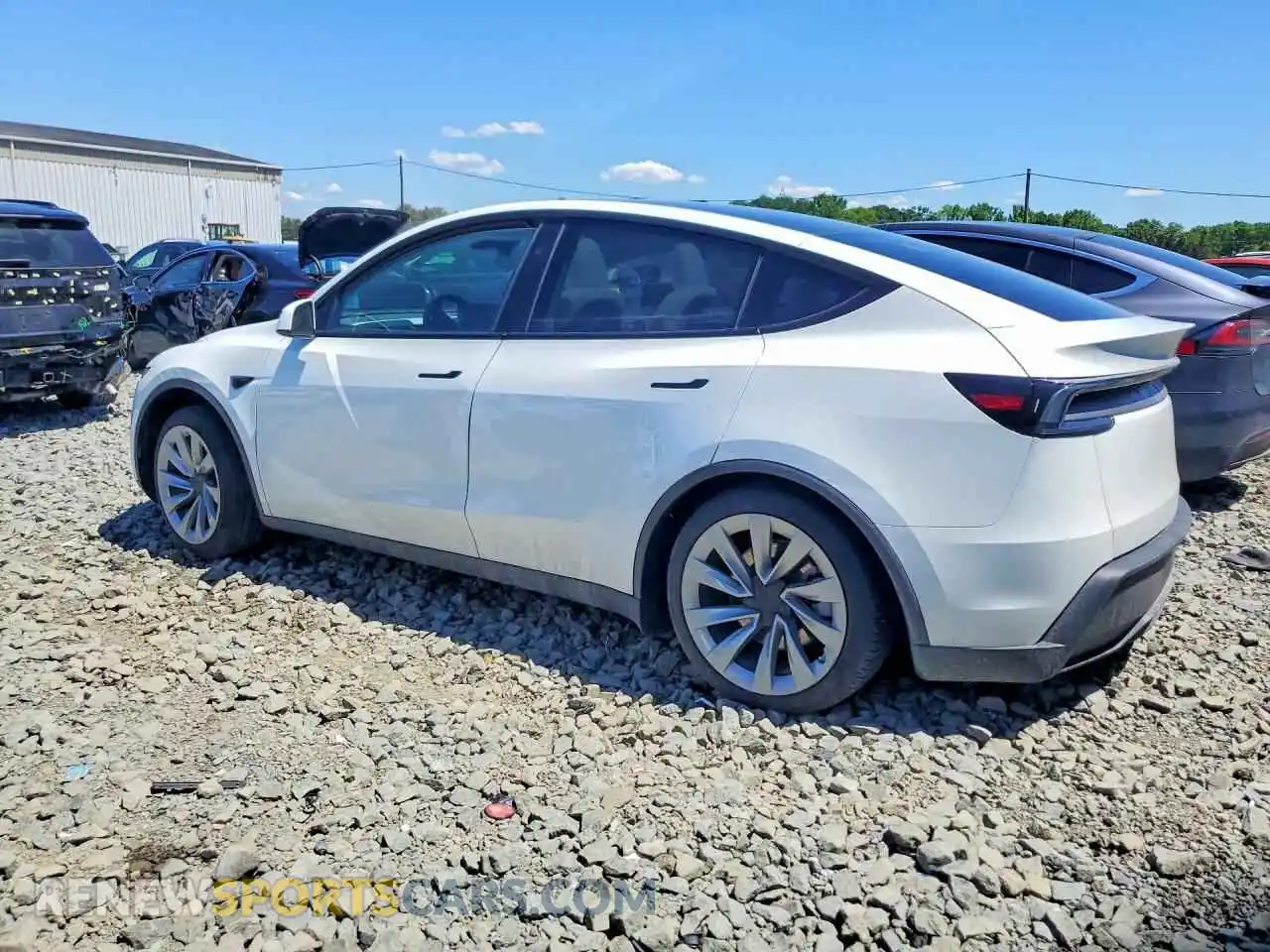 2 fotografías del automóvil dañado 7SAYGDEE9TA469054 TESLA MODEL Y 2026