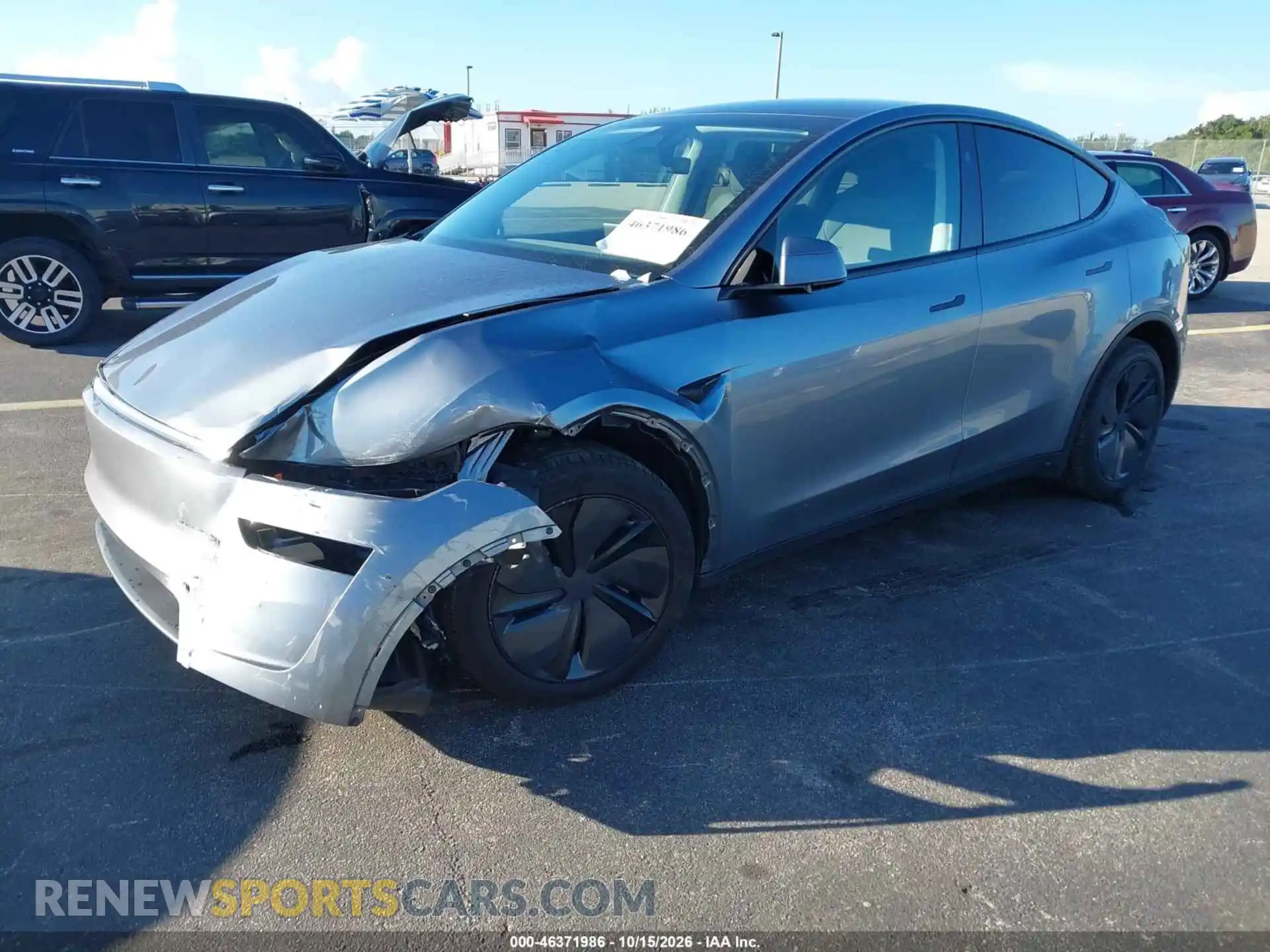 2 Photograph of a damaged car 7SAYGDEE9TA484542 TESLA MODEL Y 2026