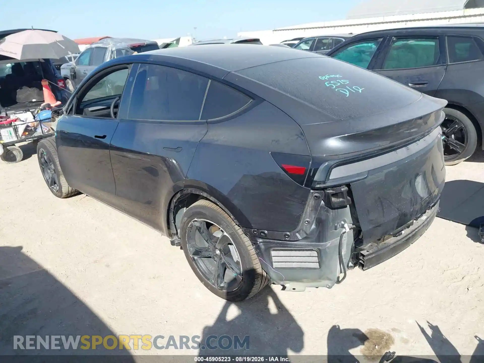 3 fotografías del automóvil dañado 7SAYGDEE9TA678701 TESLA MODEL Y 2026