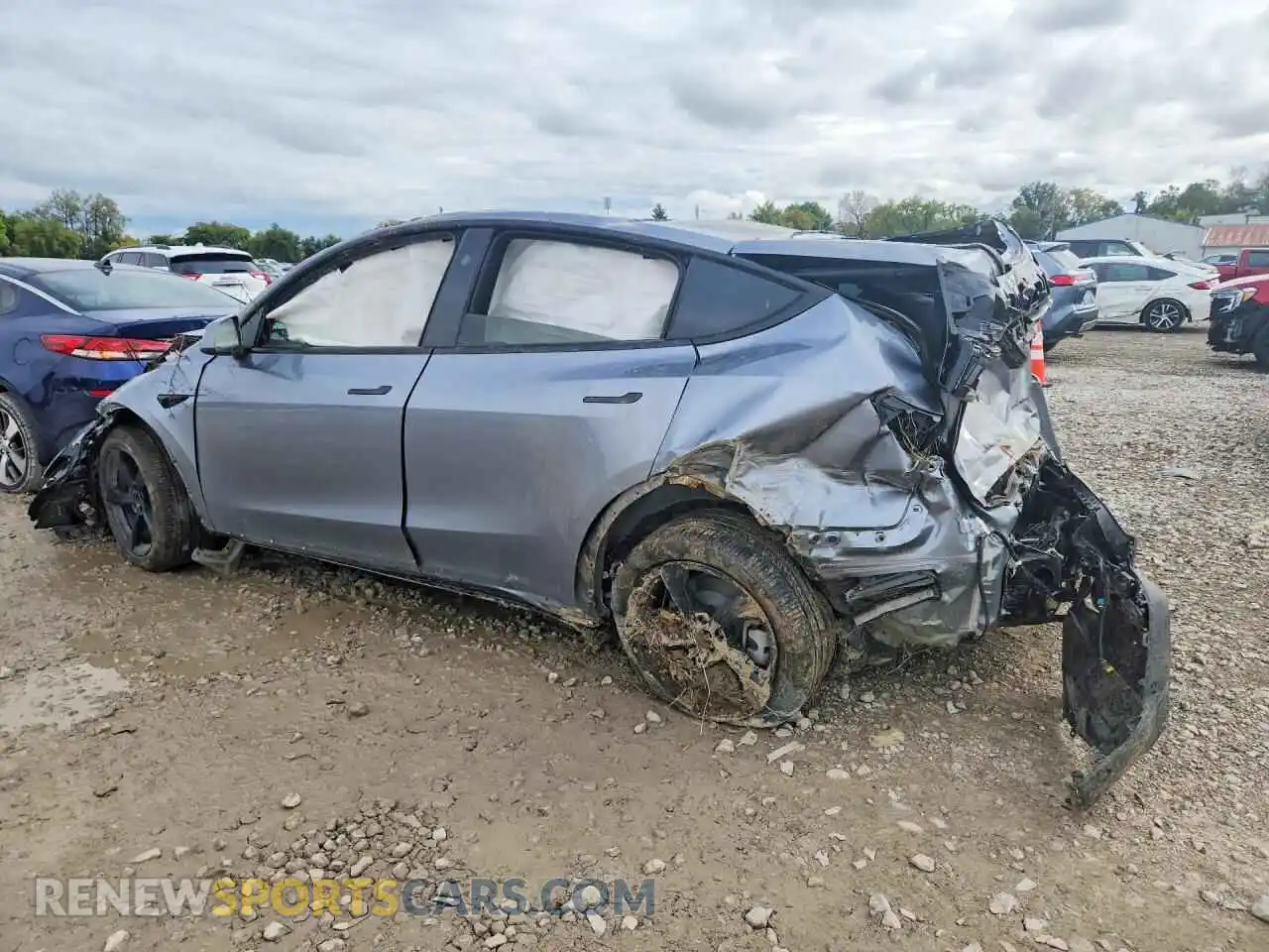 2 Фотография поврежденного автомобиля 7SAYGDEE9TA693196 TESLA MODEL Y 2026
