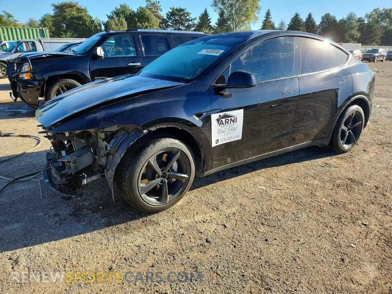 1 Photograph of a damaged car 7SAYGDEE9TF378059 TESLA MODEL Y 2026